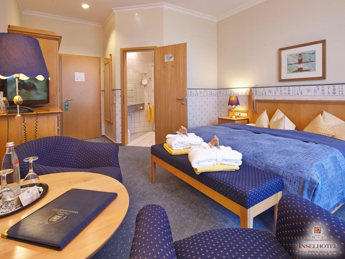 Inselhotel Vierjahreszeiten Borkum Eksteriør billede