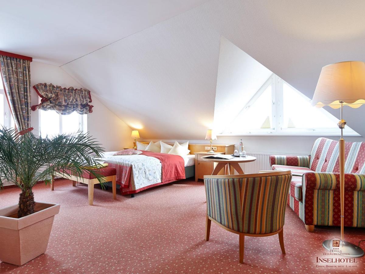 Inselhotel Vierjahreszeiten Borkum Eksteriør billede